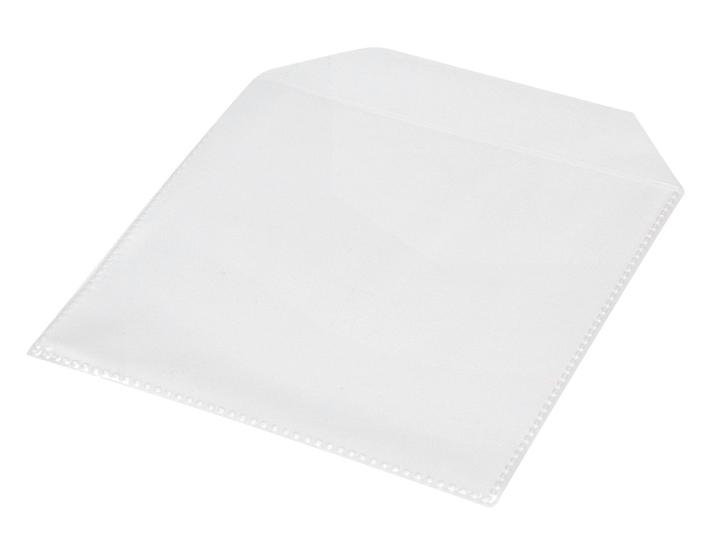 BOLSA DE POLIPROPILENO Q-CONNECT PARA CD / DVD PACK DE 50 UNIDADES