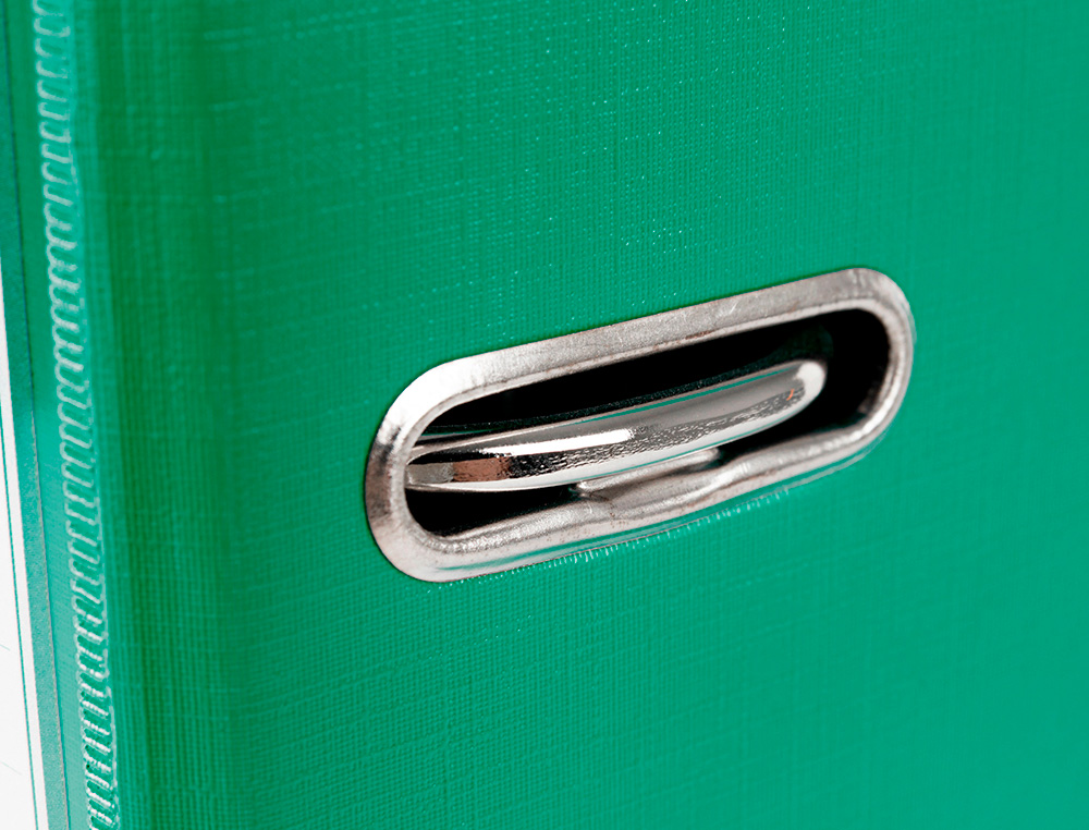 PASTA DE ARQUIVO DE ALAVANCA LIDERPAPEL DOCUMENTA PVC DIN A4 LOMBADA 52 MM VERDE
