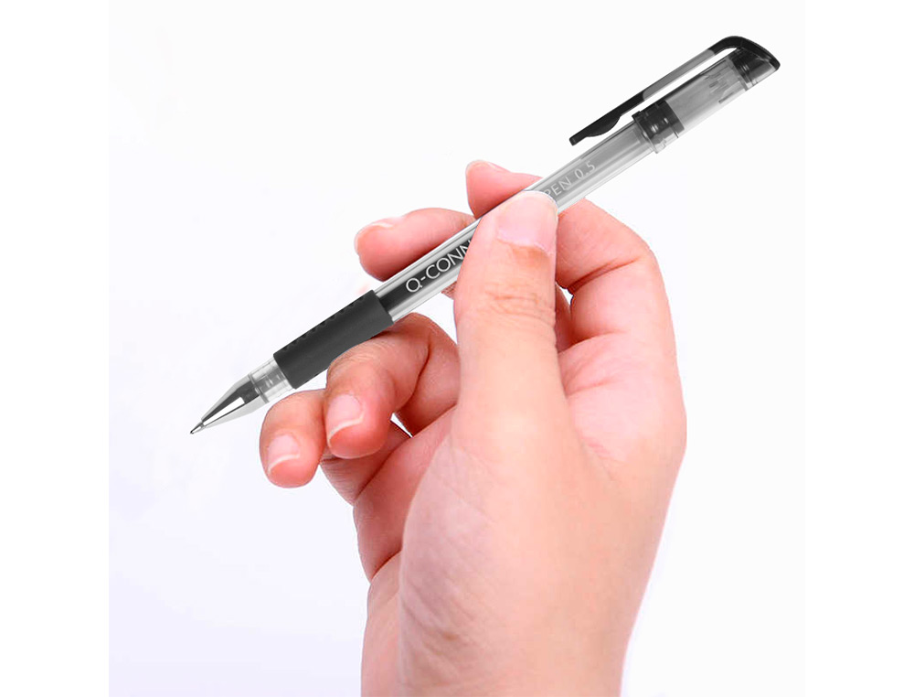 ESFEROGRAFICA Q-CONNECT TINTA GEL PRETO 0,7MM