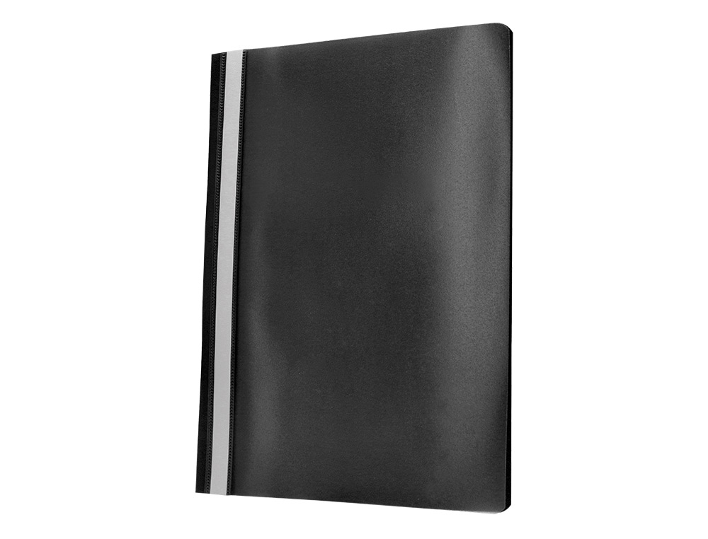 BOLSA DOSSIER Q-CONNECT FASTENER EM PLASTICO DIN A4 PRETO