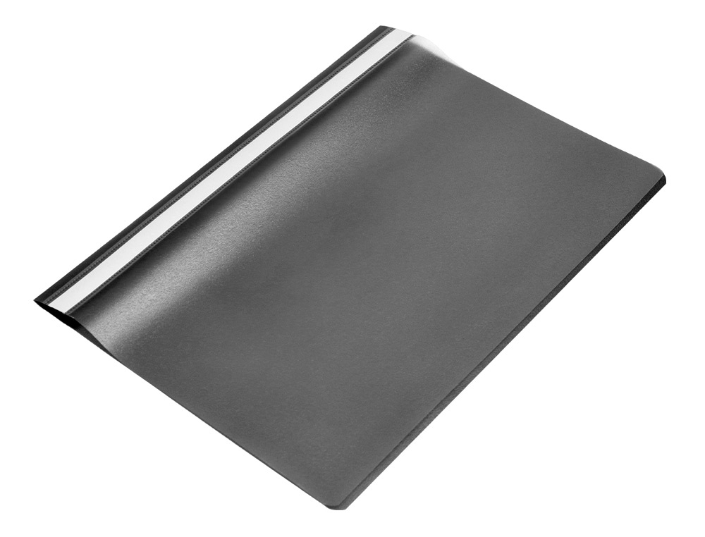 BOLSA DOSSIER Q-CONNECT FASTENER EM PLASTICO DIN A4 PRETO
