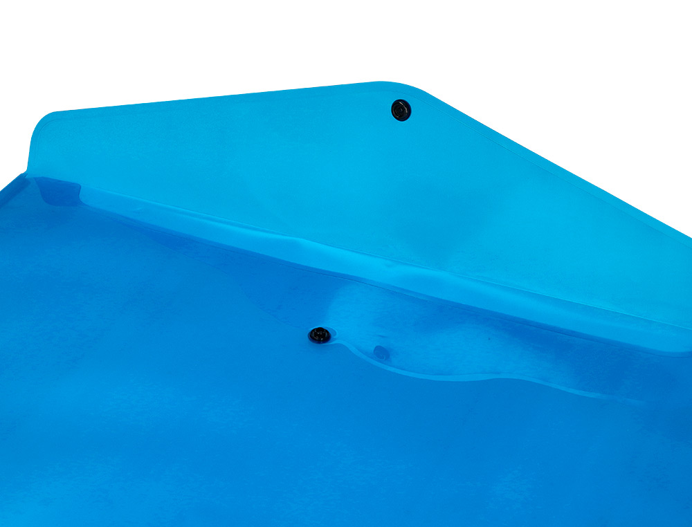 BOLSA PORTA DOCUMENTOS LIDERPAPEL COM MOLA DIN A3 AZUL