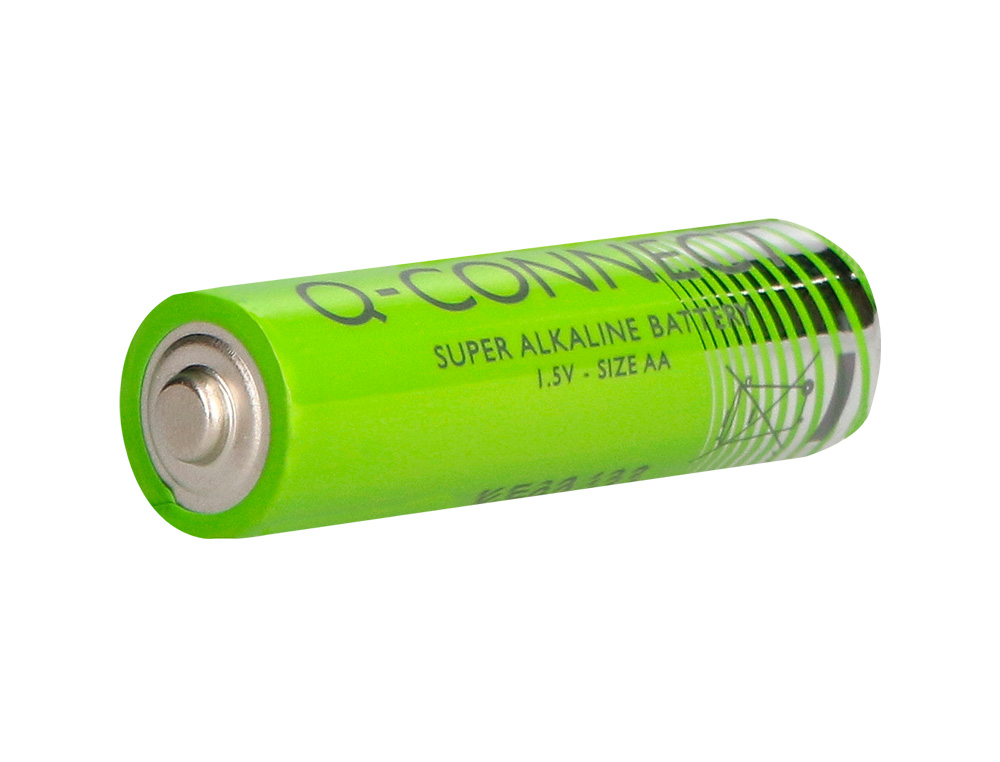 PILHA Q-CONNECT ALCALINA AA BLISTER COM 4 UNIDADES