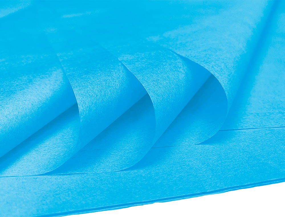 PAPEL SEDA LIDERPAPEL 52 X 76 CM 18 GR CELESTE