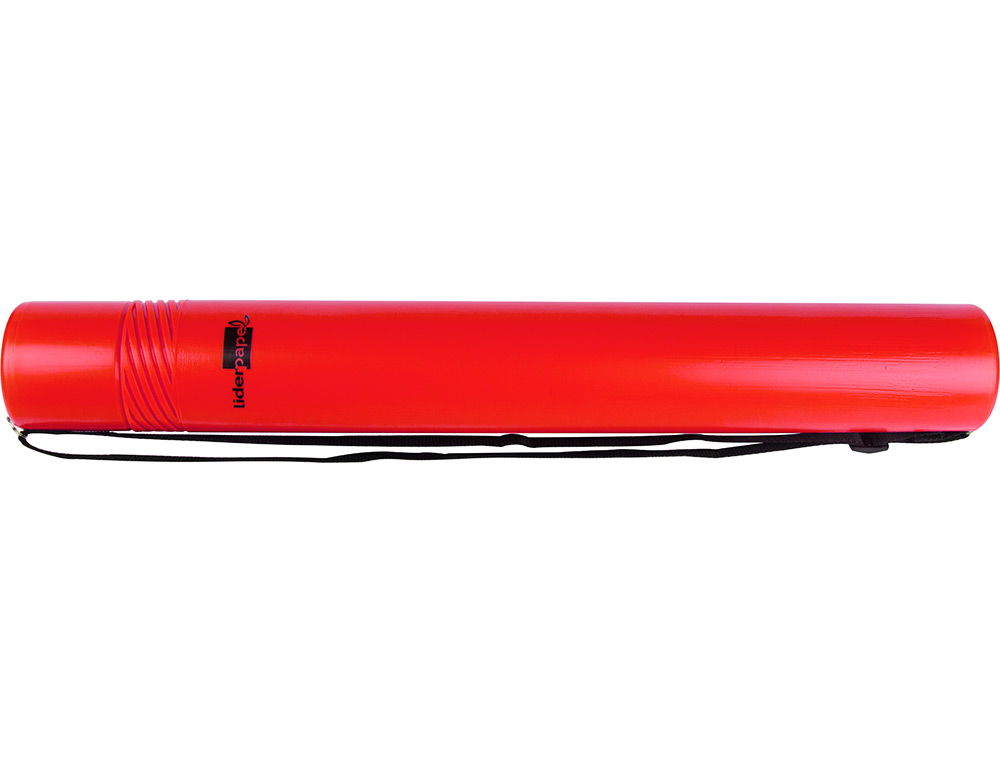 TUBO PORTA DESENHOS EXTENSIVEL 80 CM VERMELHO