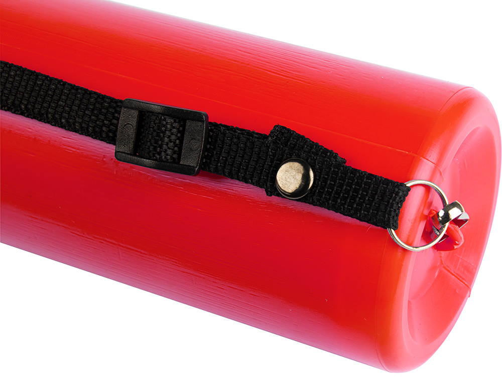 TUBO PORTA DESENHOS EXTENSIVEL 80 CM VERMELHO