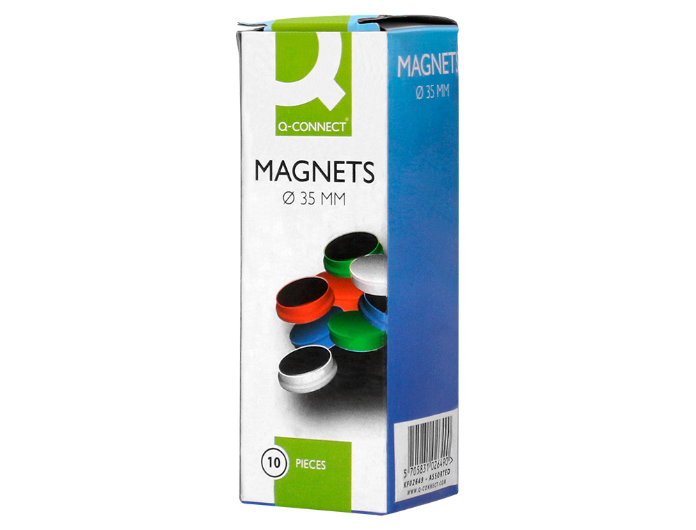 IMAN DE SINALIZACAO Q-CONNECT 3,5CM CORES SORTIDAS