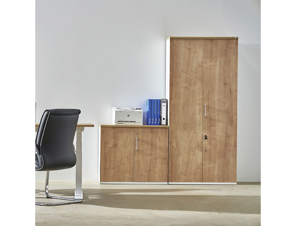 ARMARIO DE ESCRITORIO ROCADA EM FAIA 156 X 90 X 45 CM MODELO C