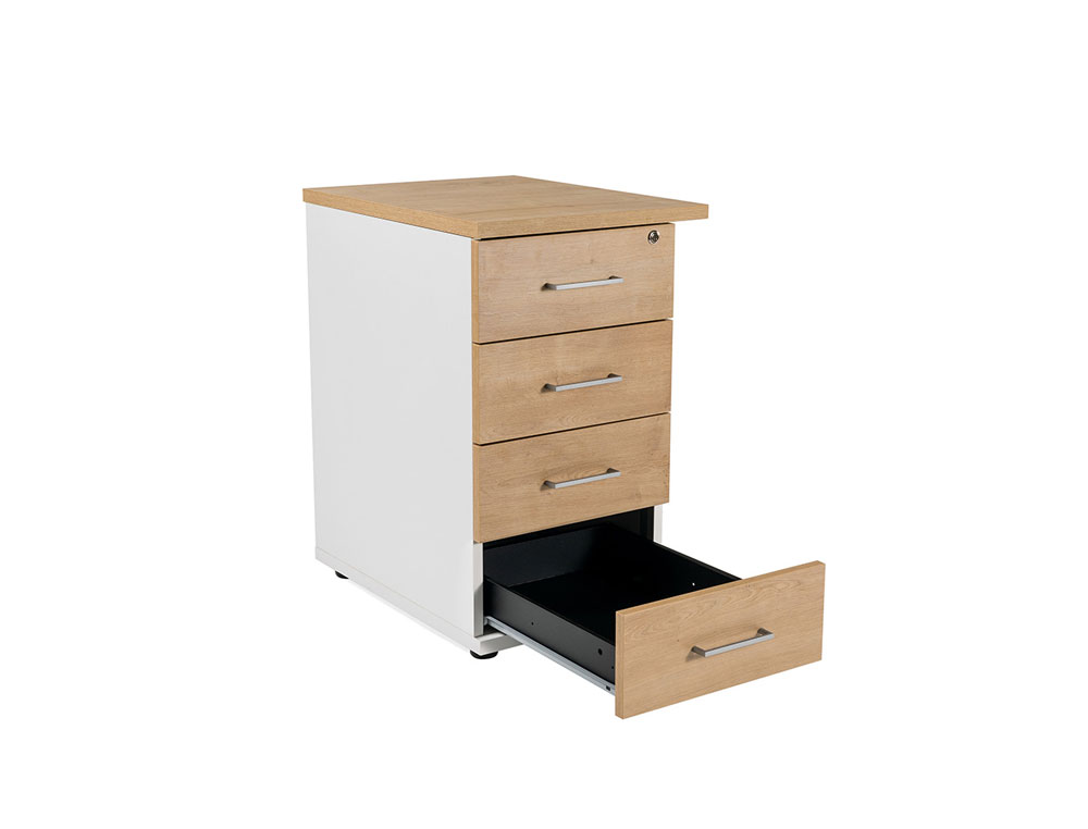 MODULO COM GAVETAS ROCADA EM FAIA 72 X 50 X 60 CM MODELO A