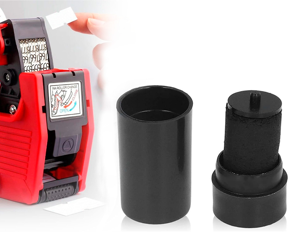 ROLO DE TINTA Q-CONNECT 18 MM PARA PARA MAQUINA DE ETIQUETAR