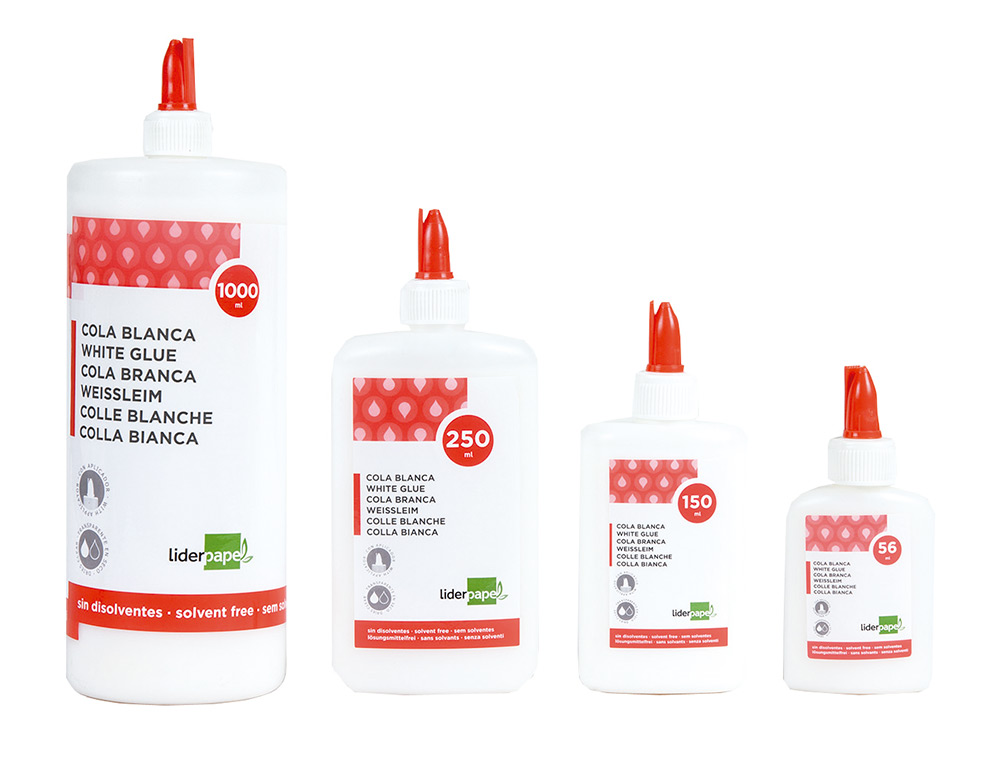 COLA BRANCA ESCOLAR LIDERPAPEL 150 ML