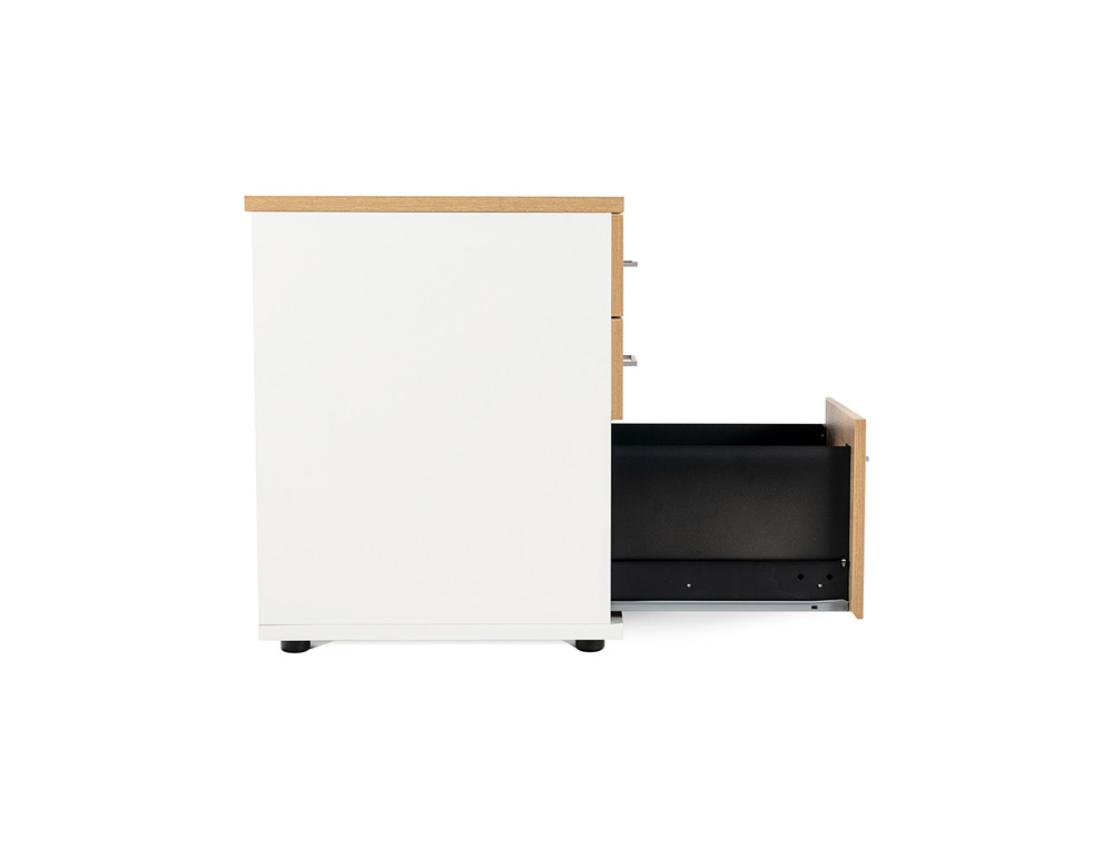 BUCK COM GAVETAS ROCADA EM ALUMINIO CINZA 72 X 50 X 60 CM MODELO A