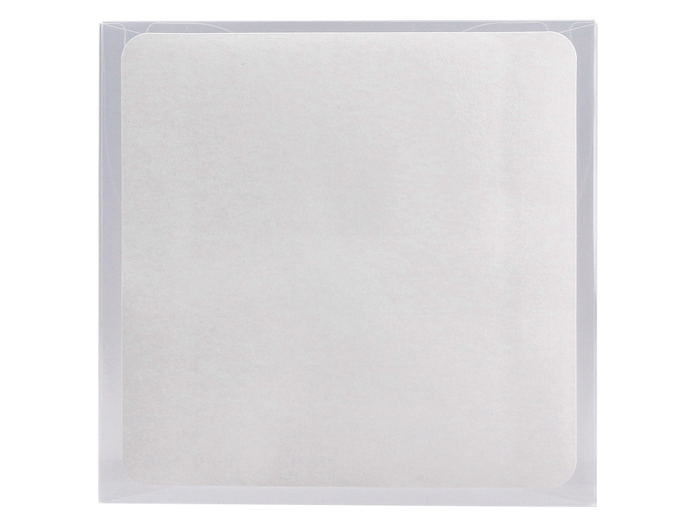 BOLSA PARA CD Q-CONNECT POLIPROPILENO AUTOADESIVA COM VELCRO BOLSA COM 5 UNIDADES