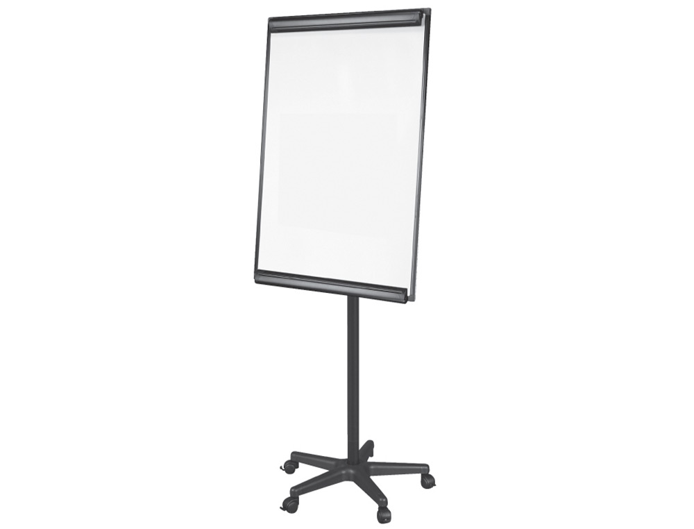 QUADRO BRANCO Q-CONNECT COM TRIPE MAGNETICO 103X70 CM COM RODAS