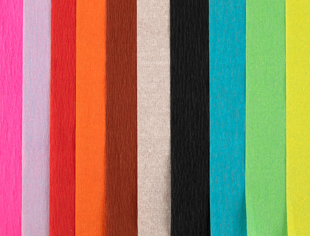 BLOCO TRABALHOS MANUAIS LIDERPAPEL FOLIO PAPEL CREPE 10 FOLHAS SORTIDAS
