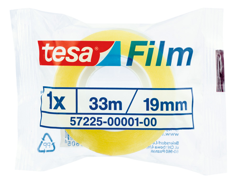 FITA ADESIVA TESA STANDARD 33 MT X 19 MM