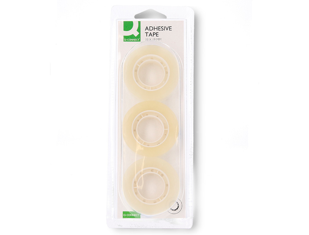 FITA ADESIVA Q-CONNECT 33 MT X19 MM - BLISTER 3