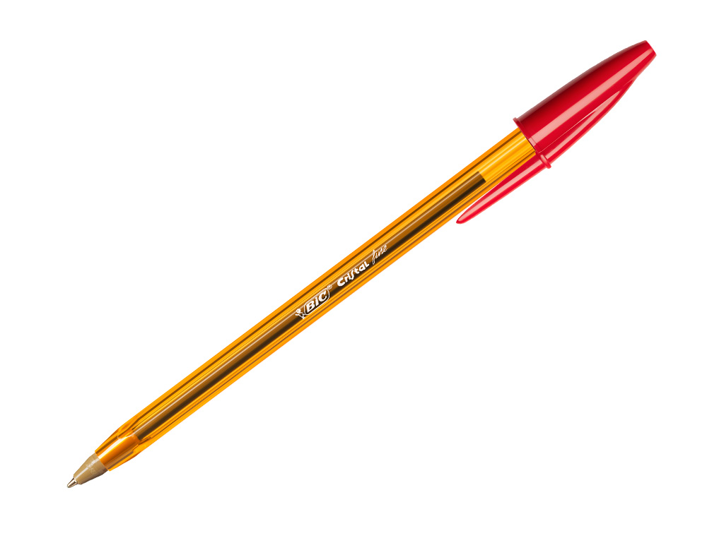 ESFEROGRAFICA BIC CRISTAL PONTA FINA VERMELHO