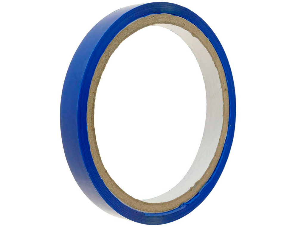 FITA ADESIVA Q-CONNECT 66M X 9MM AZUL PARA FECHAR SACOS