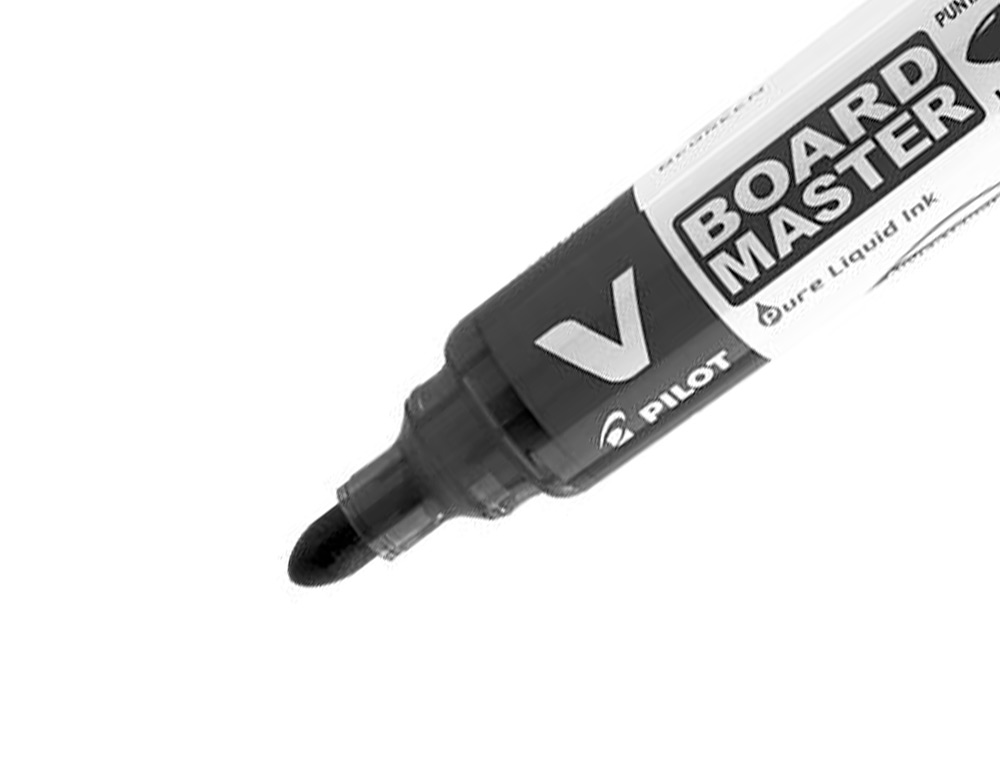 MARCADOR PILOT V BOARD MASTER PARA QUADRO BRANCO PRETO TINTA LIQUIDA TRACO 2,3MM