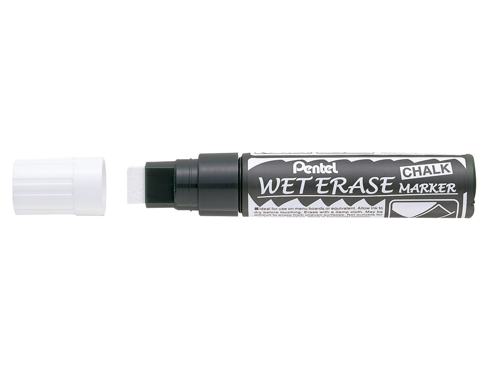 MARCADOR PENTEL GIZ SMW56 WET ERASE BRANCO