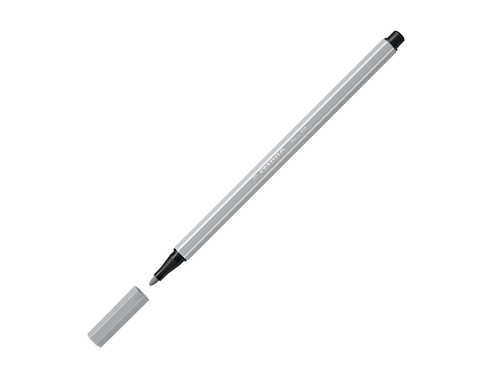 MARCADOR STABILO AGUARELAVEL PEN 68 CINZA AZULADO PALIDO 1 MM