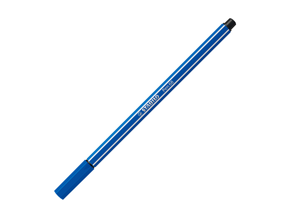 MARCADOR STABILO AGUARELAVEL PEN 68 AZUL ESCURO 1 MM