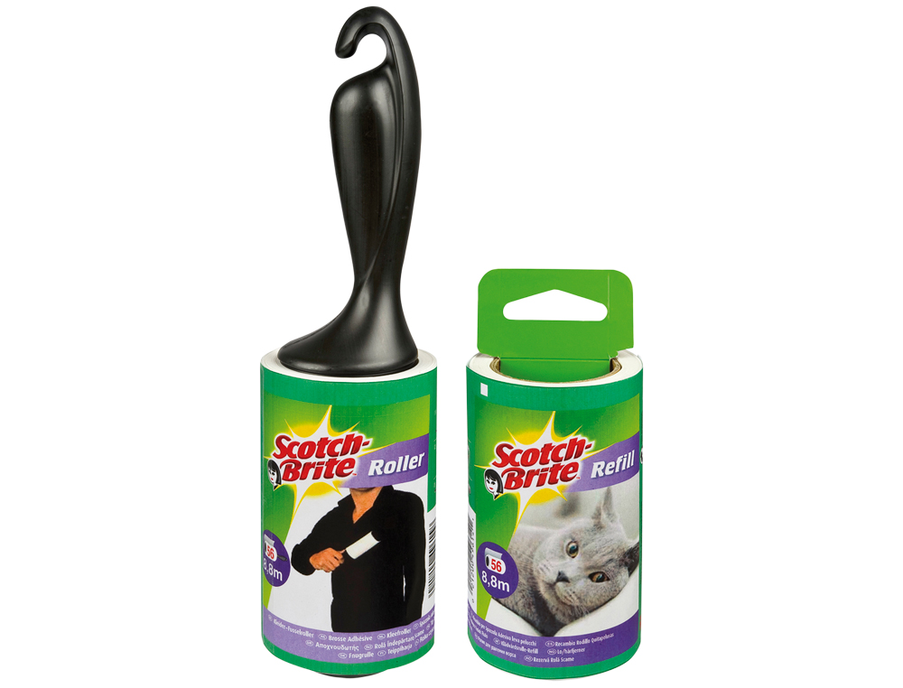 ROLO ANTI BORBOTO COM SUPORTE ERGONOMICO E FOLHAS PRECORTADAS 56 USOS