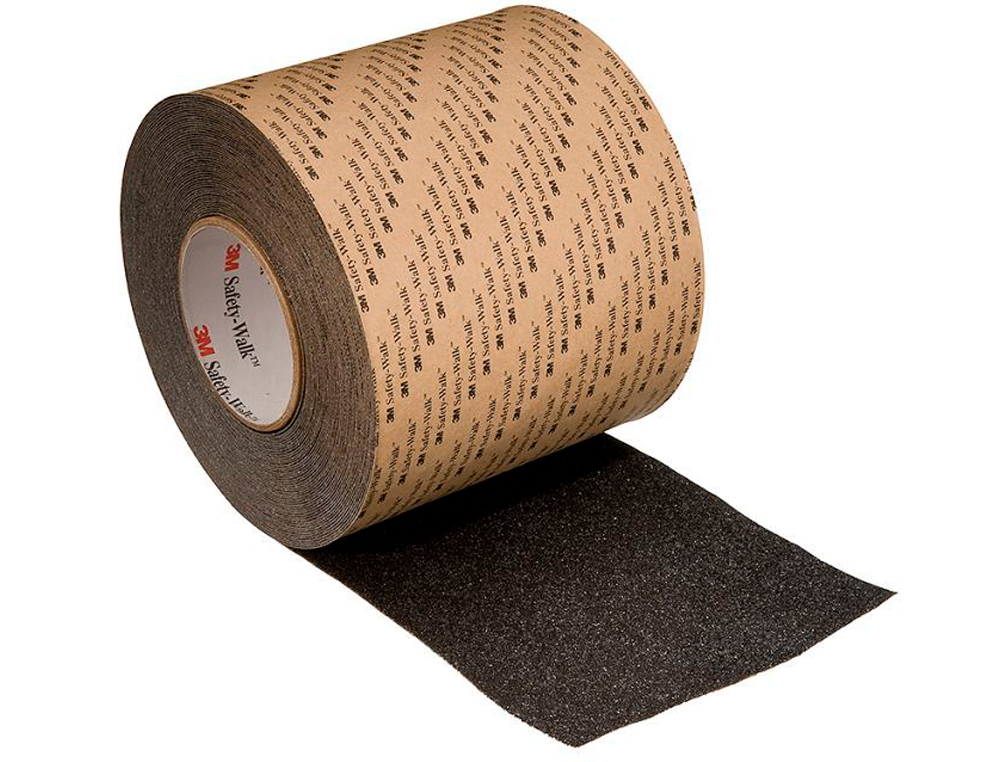 FITAS ANTIDESLIZANTES 3M SUPORTE DE VINIL ADESIVO + ABRASIVO 18MX50MM