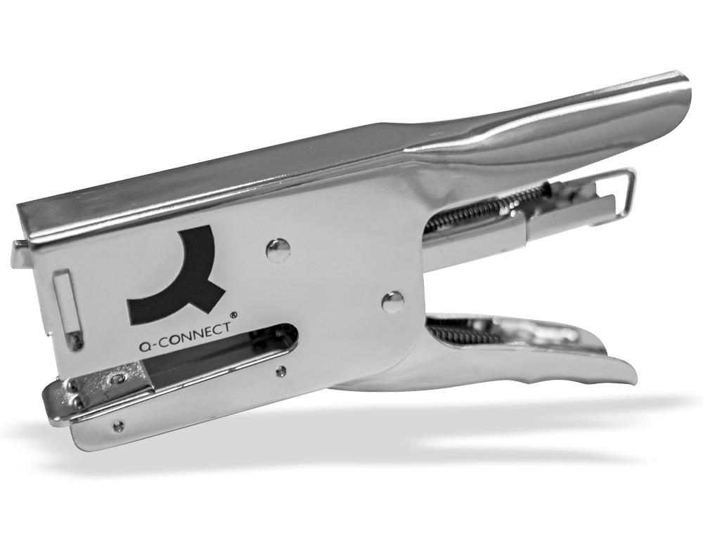 AGRAFADOR Q-CONNECT DE ALICATE CAPACIDADE 40 FOLHAS USA AGRAFES 24/6 E 26/6