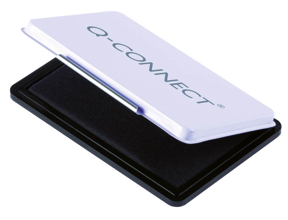 ALMOFADA PARA CARIMBOS Q-CONNECT 110X70 MM PRETO