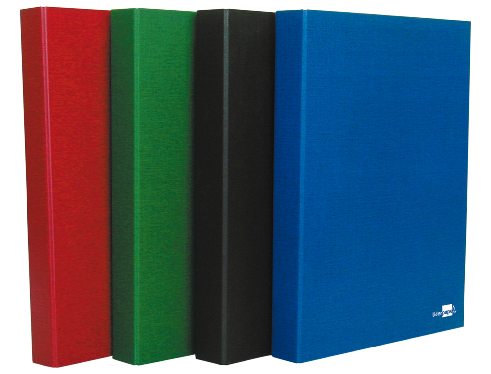 CAPA LIDERPAPEL 4 ANEIS 25 MM REDONDOS CARTAO FORRADO PAPER QUARTO CORES SORTIDAS