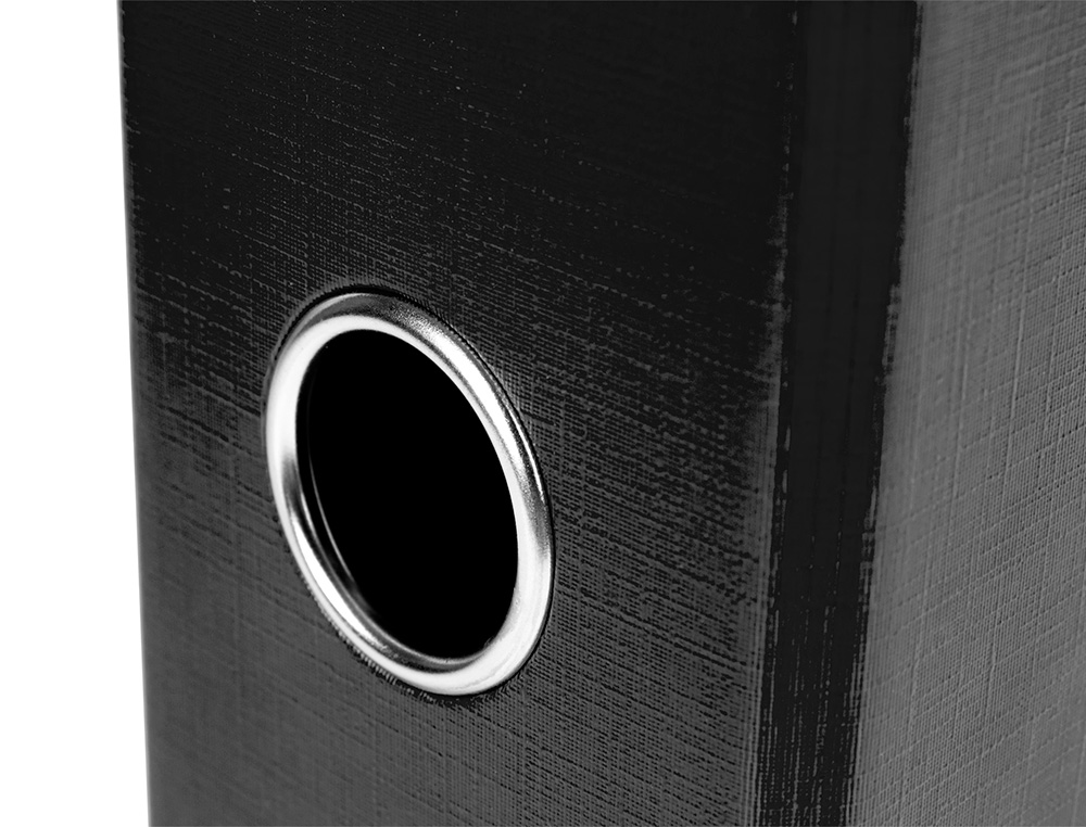 MODULO LIDERPAPEL 2 PASTAS FOLIO 2 ANEIS MECANISMO DE ALAVANCA 75MM PRETO
