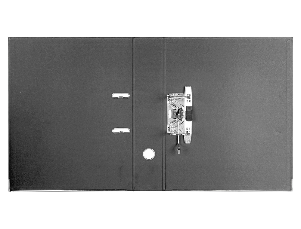 MODULO LIDERPAPEL 2 PASTAS FOLIO 2 ANEIS MECANISMO DE ALAVANCA 75MM PRETO
