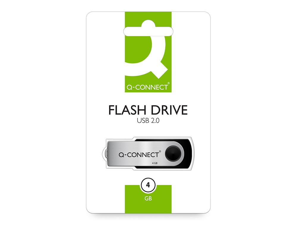 PEN DRIVE USB Q-CONNECT FLASH 4GB