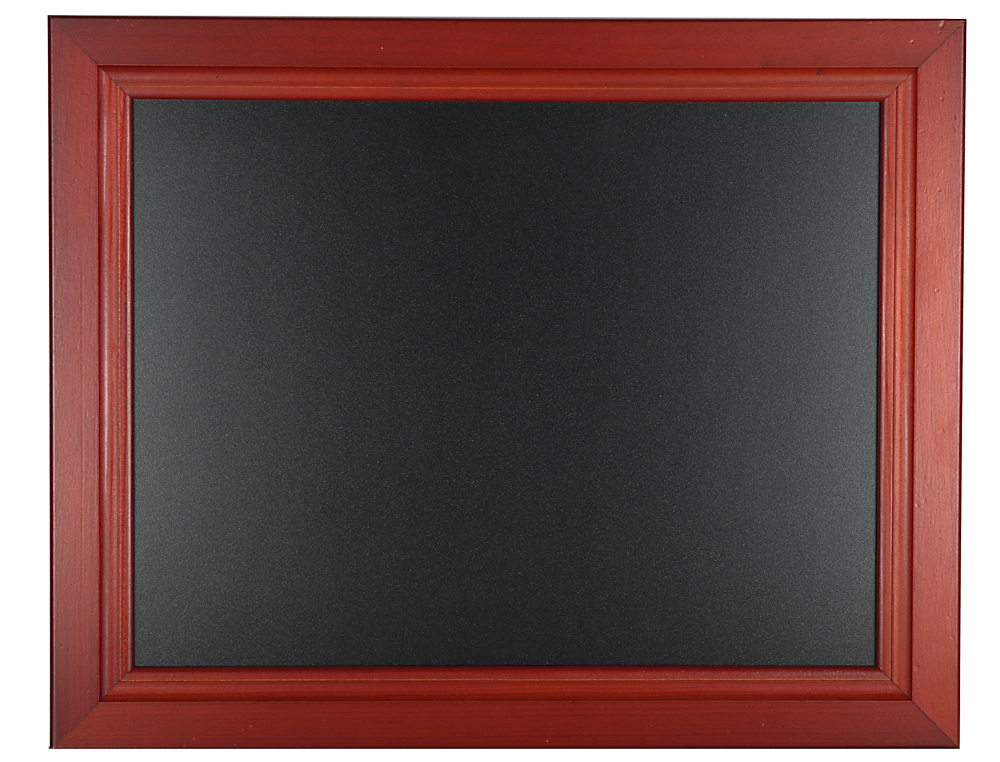 QUADRO PRETO LIDERPAPEL MURAL DE MADEIRA COM SUPERFICIE PARA MARCADORES TIPO GIZ 40X50CM