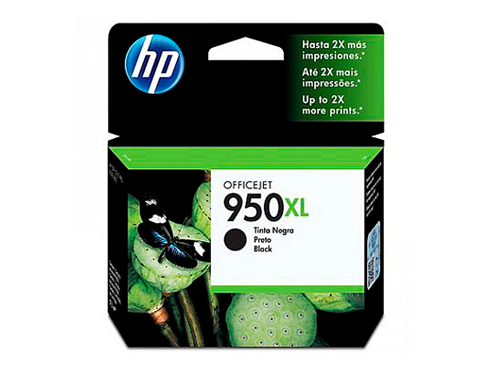 TINTEIRO HP 950 XL PRETO CN045AE CAPACIDADE 2300 PAG