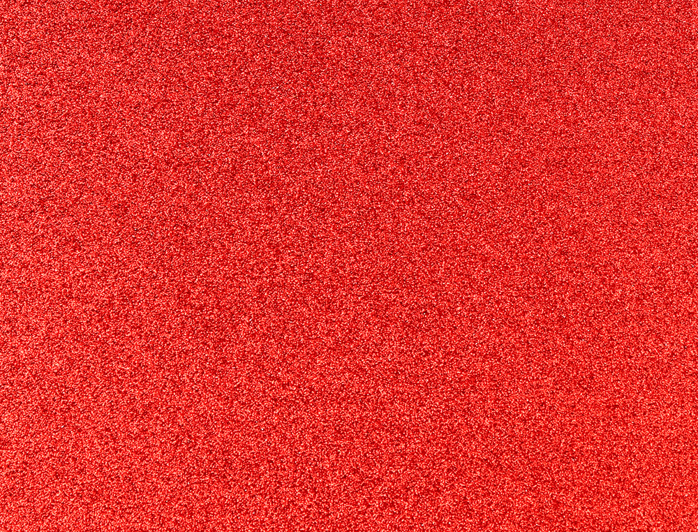 GOMA EVA COM PURPURINA BIODEGRADAVEL LIDERPAPEL 50X70CM 60 GR ESPESSURA 2 MM VERMELHO