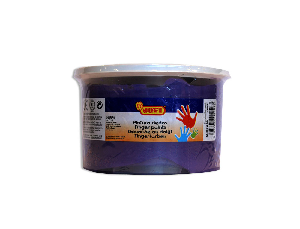 ESTOJO JOVI PINTURA A DEDOS 125 ML VIOLETA