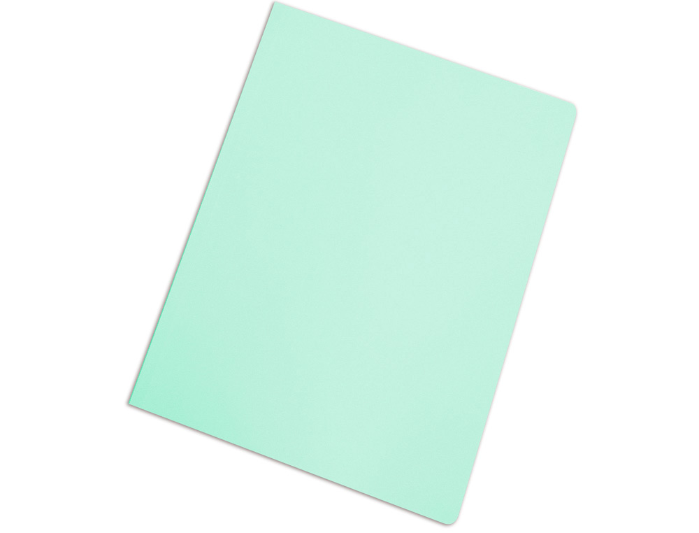 CLASSIFICADOR GIO CARTOLINA DIN A4 VERDE PASTEL 180 GR