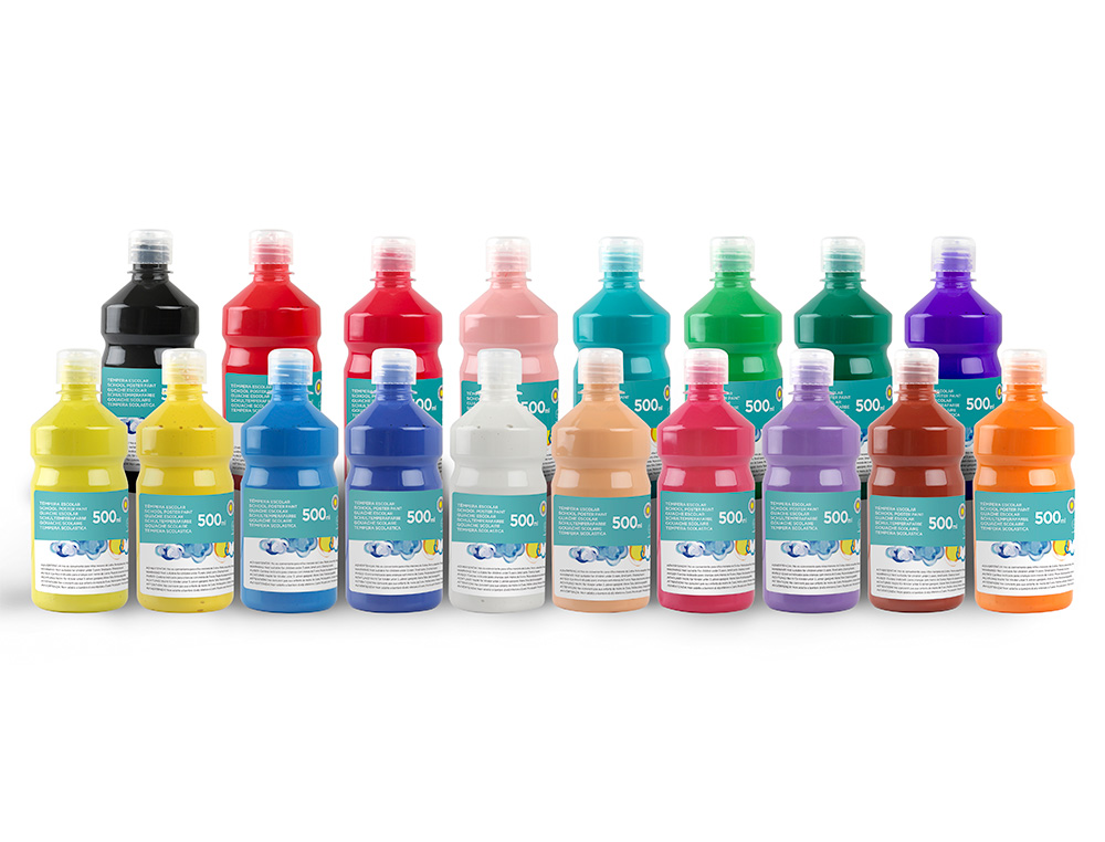 GUACHE ESCOLAR LIDERPAPEL 500 ML VIOLETA