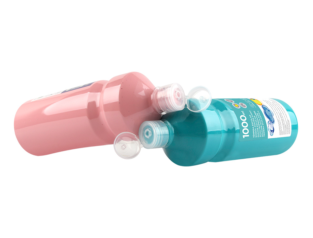 GUACHE ESCOLAR LIDERPAPEL 1000 ML TURQUESA