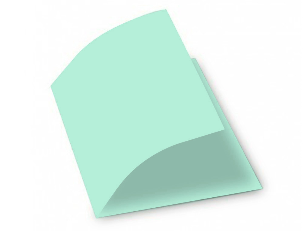 CLASSIFICADOR GIO DE CARTOLINA FOLIO VERDE PASTEL 180 G/M2