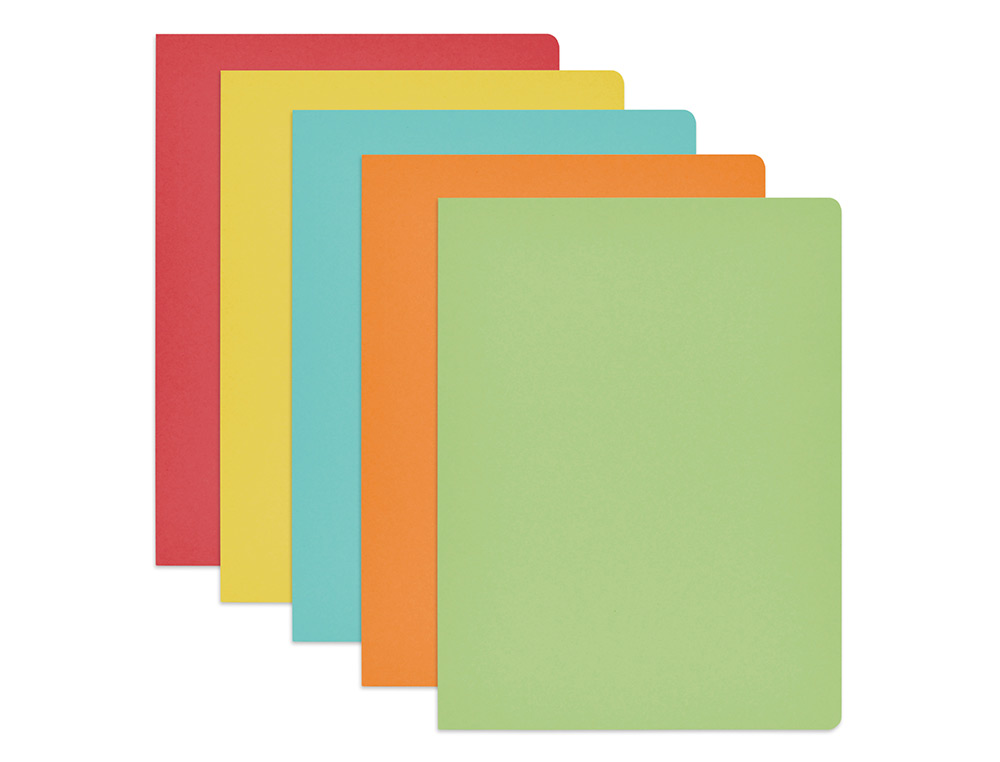 CLASSIFICADOR GIO DE CARTOLINA FOLIO CORES PASTEL SORTIDAS 180 GR/M2 EMBALAGEM DE 50 UNIDADES