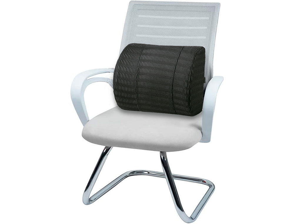 APOIO LOMBAR Q-CONNECT ERGONOMICO DE ESPUMA SISTEMA MEMORY FOAM 340X300X110 MM