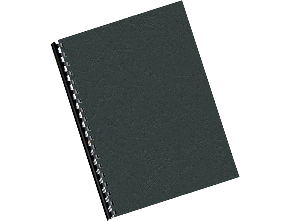 CAPA DE ENCADERNACAO Q-CONNECT PVC DIN A4 OPACA PRETA 180 MICRONS PACK DE 100 UNIDADES