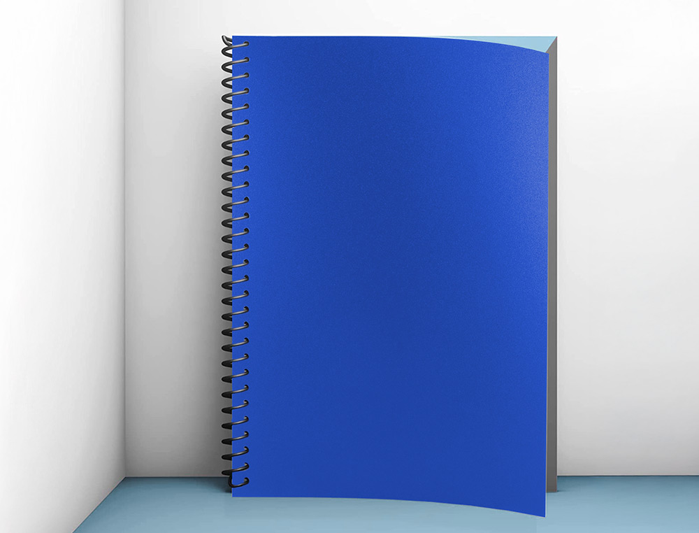 CAPA DE ENCADERNACAO LIDERPAPEL POLIPROPILENO DIN A4 0.8 MM AZUL PACK DE 50 UNIDADES