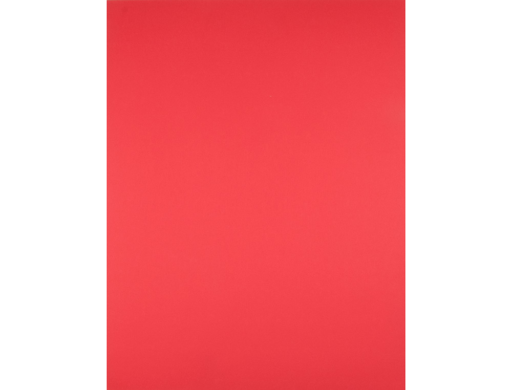 CARTOLINA LIDERPAPEL 50X65 CM 240 GR VERMELHO PACK DE 25 UNIDADES