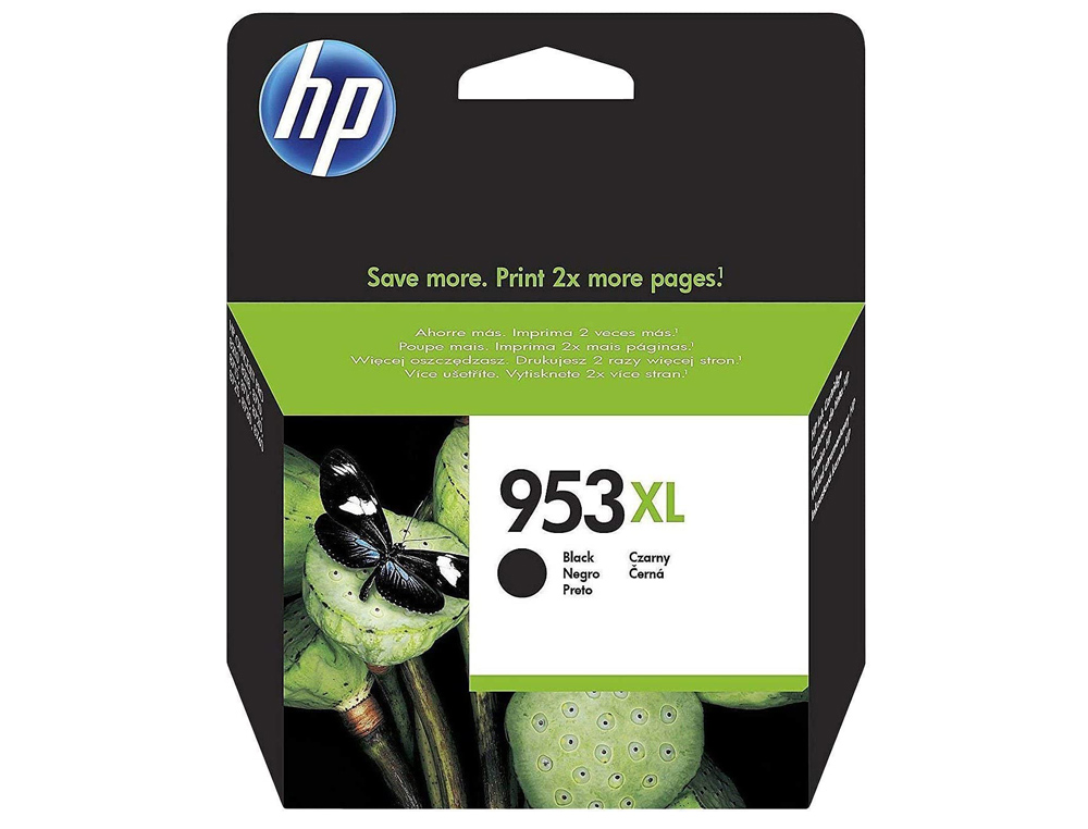 TINTEIRO HP JET 953 XL OFFICEJET PRO 8210 / 8710 / 8725 PRETO 2000 PAG
