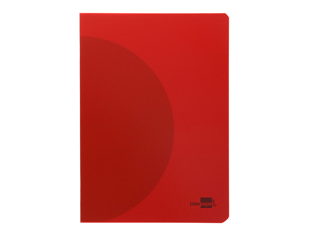 CADERNO AGRAFADO LIDERPAPEL 360 CAPA DE PLASTICO DIN A4 48 F 90 GR 5MM COM DUPLA MARGEM CORES SORTIDAS